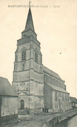 L'église - Carte postale ancienne