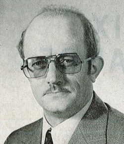 Portrait d'Albert Caron en 1978