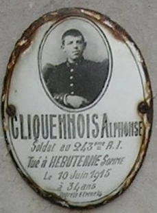 Portrait d'Alphonse Cliquennois