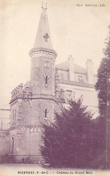 Fichier:Wizernes chateau du Grand Bois.jpg
